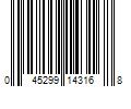 Barcode Image for UPC code 045299143168