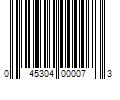 Barcode Image for UPC code 045304000073