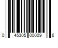 Barcode Image for UPC code 045305000096