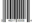 Barcode Image for UPC code 045317000084