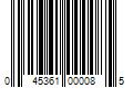 Barcode Image for UPC code 045361000085