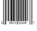 Barcode Image for UPC code 045372000067