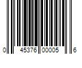 Barcode Image for UPC code 045376000056