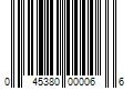 Barcode Image for UPC code 045380000066