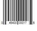 Barcode Image for UPC code 045400000175