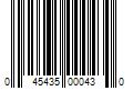 Barcode Image for UPC code 045435000430