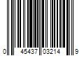 Barcode Image for UPC code 045437032149