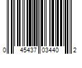 Barcode Image for UPC code 045437034402