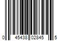 Barcode Image for UPC code 045438028455