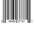 Barcode Image for UPC code 045460377811