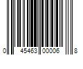 Barcode Image for UPC code 045463000068