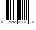 Barcode Image for UPC code 045464000609