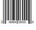 Barcode Image for UPC code 045464060009