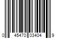 Barcode Image for UPC code 045470034049