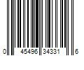 Barcode Image for UPC code 045496343316