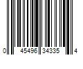 Barcode Image for UPC code 045496343354