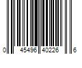 Barcode Image for UPC code 045496402266