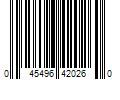 Barcode Image for UPC code 045496420260