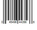 Barcode Image for UPC code 045496443566