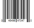 Barcode Image for UPC code 045496470470