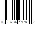 Barcode Image for UPC code 045496479787