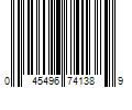 Barcode Image for UPC code 045496741389