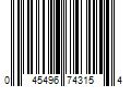 Barcode Image for UPC code 045496743154