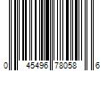 Barcode Image for UPC code 045496780586