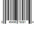 Barcode Image for UPC code 045496780814