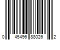 Barcode Image for UPC code 045496880262. Product Name: Nintendo Wii White Console w/ Wii Sports  Wii Sports Resort & Wii Remote Plus