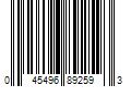 Barcode Image for UPC code 045496892593