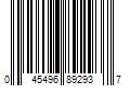 Barcode Image for UPC code 045496892937