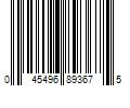 Barcode Image for UPC code 045496893675