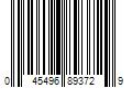 Barcode Image for UPC code 045496893729