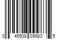 Barcode Image for UPC code 045508099835