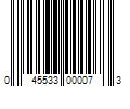 Barcode Image for UPC code 045533000073