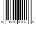 Barcode Image for UPC code 045536000063