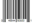 Barcode Image for UPC code 045544508001