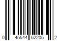 Barcode Image for UPC code 045544522052