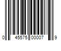 Barcode Image for UPC code 045575000079