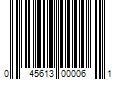 Barcode Image for UPC code 045613000061