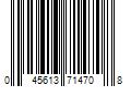 Barcode Image for UPC code 045613714708