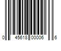 Barcode Image for UPC code 045618000066