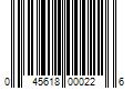 Barcode Image for UPC code 045618000226