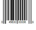 Barcode Image for UPC code 045630000068