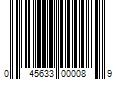 Barcode Image for UPC code 045633000089