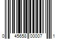 Barcode Image for UPC code 045658000071