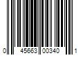 Barcode Image for UPC code 045663003401