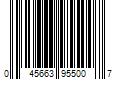 Barcode Image for UPC code 045663955007