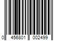 Barcode Image for UPC code 0456801002499